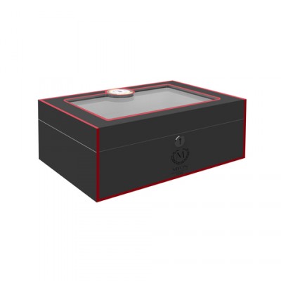 MY-Humidor Black and Red, Clas