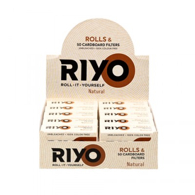 RIYO Zigarettenpapierrolle+Fil